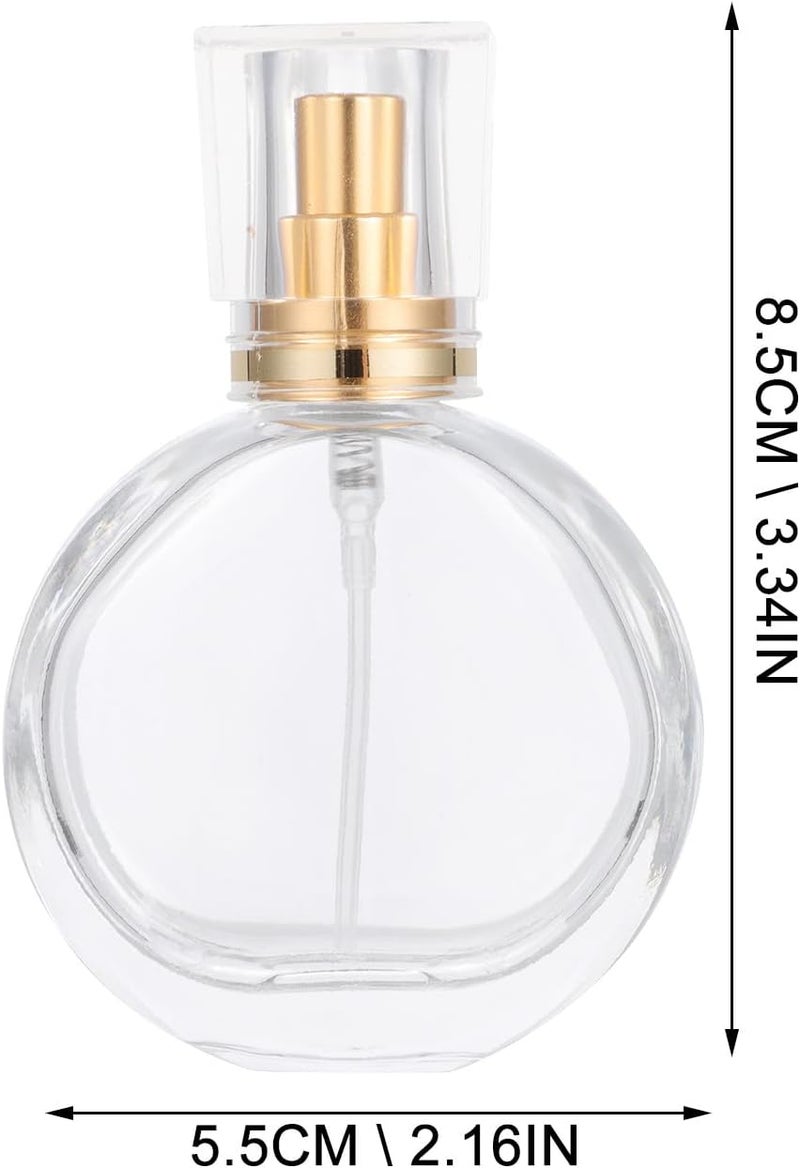 3pcs 25ml Glass Perfume Bottle Set Refillable Spray Bottles Portable Travel Fine Mist Sprayer for Fragrance and Essential Oils - Image 2