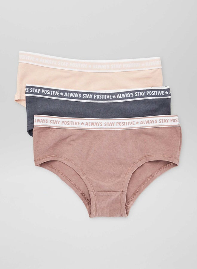 Kiabi Pack of 3 pairs of stretchy briefs  - Image 1