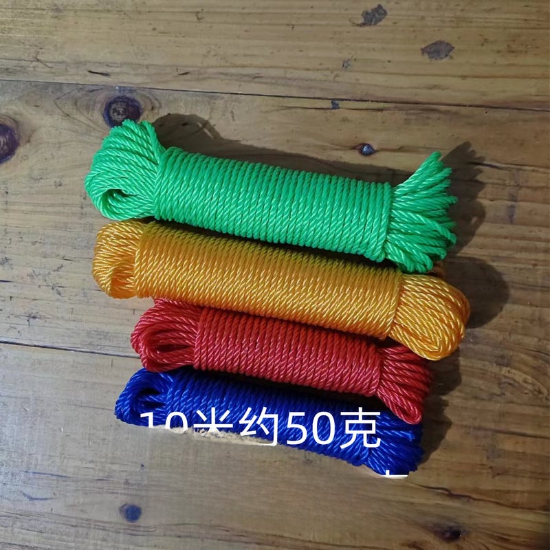 10m Multipurpose Clothesline Anti-slip Windproof PE rope 