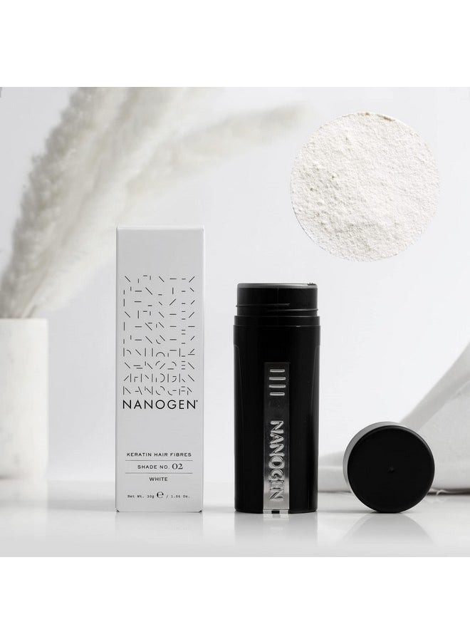 Nanogen Nanogen Keratin Thickening Hair Fibres Hair Touch Up, 30g - White  - Image 2