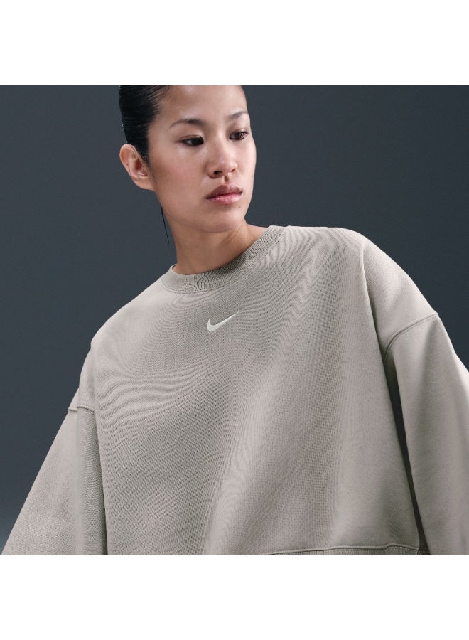 Nike Women’s Nike Sportswear Phoenix Fleece Oversized Crew - Image 1