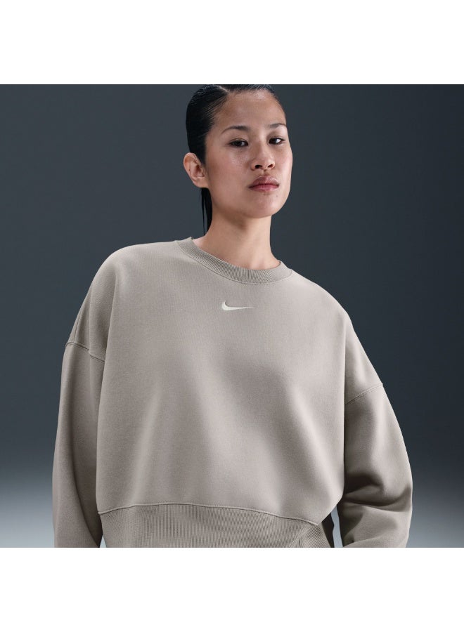Nike Women’s Nike Sportswear Phoenix Fleece Oversized Crew - Image 3