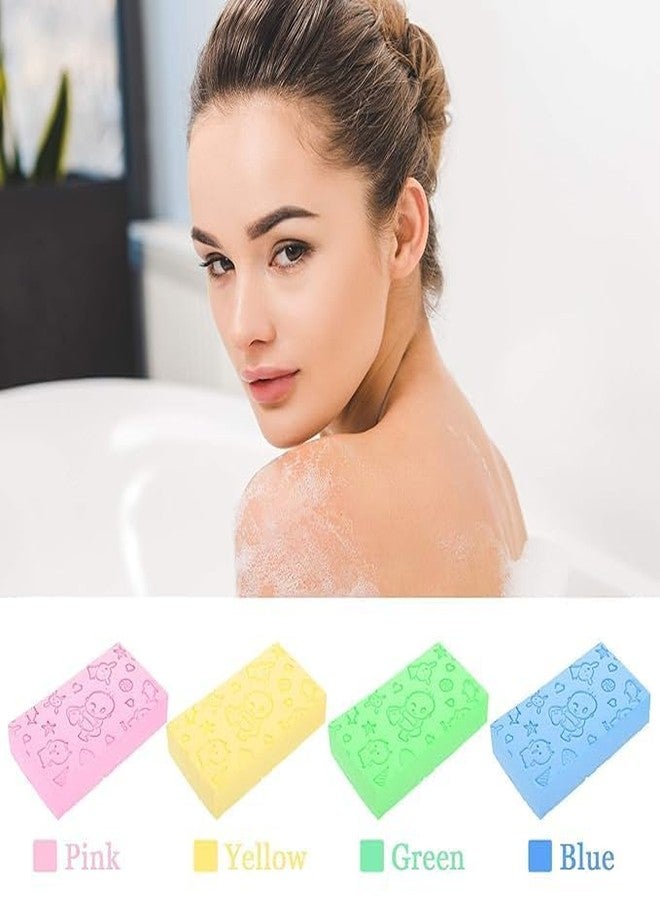 Istore Exfoliating Sponge Ultra Soft Bath Scrubber for Kids Body Scrub for Bathing Exfoliator Sponge for Body Wash,Body Dead Skin Removal Bathing Sponge (1-piece) (multicolor) - Image 4