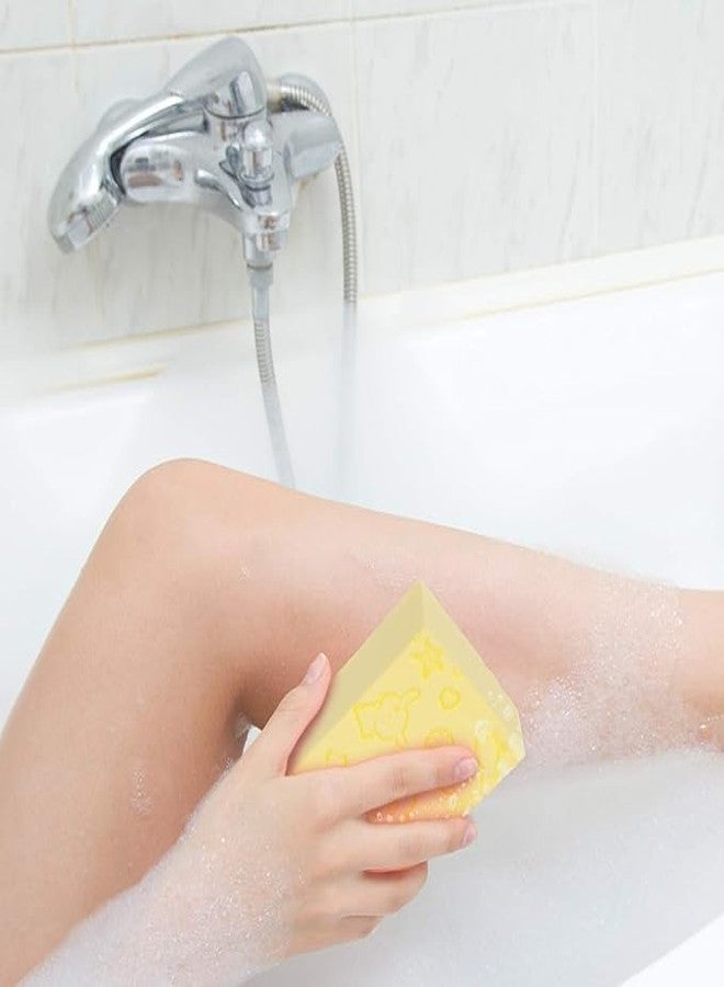 Istore Exfoliating Sponge Ultra Soft Bath Scrubber for Kids Body Scrub for Bathing Exfoliator Sponge for Body Wash,Body Dead Skin Removal Bathing Sponge (1-piece) (multicolor) - Image 5