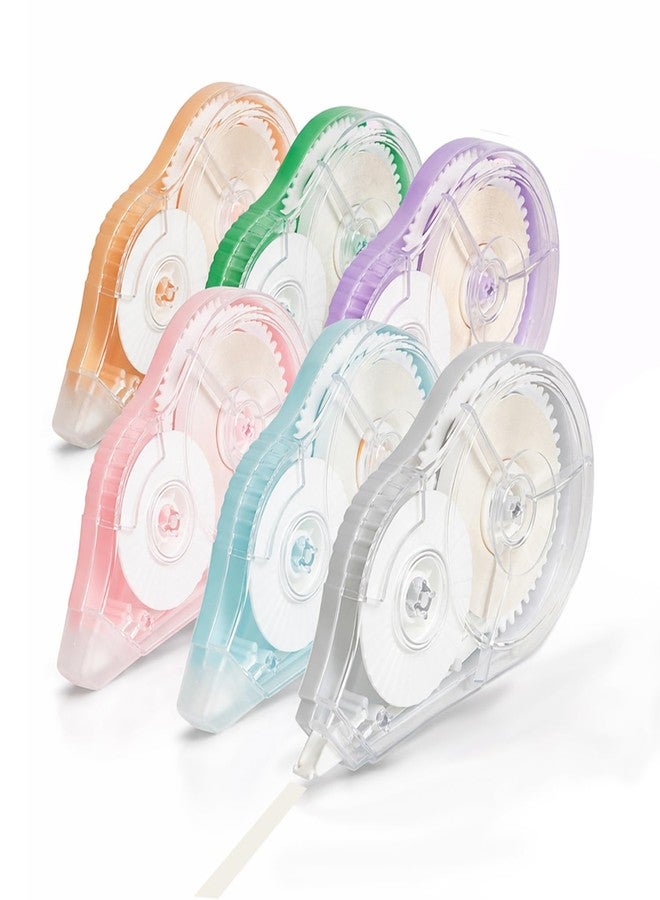 Aipker Correction Tape, Extra-Long 30 m (98 ft) Each - 590 ft Total, Easy-to-Use White Out Tapes Dispensers, High Capacity White Out Correct Tapes for School, Office or Home Use - 6 Pack - Image 1