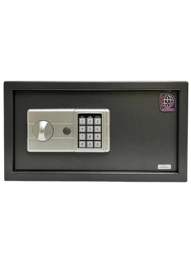 LOTFY GROUP Digital Safe - Compact Steel Money Security Box with Electronic Keypad and 2 Manual Override Keys ( Black ) Colour By LOTFY GROUP ( H23 * W42 * D37 CM )  - Image 4