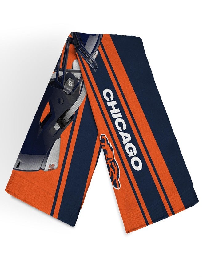 Northwest NFL Chicago Bears 2-Pack Fan Towel Set, 16" x 25" Each, Swipe, Team Colors - Image 4