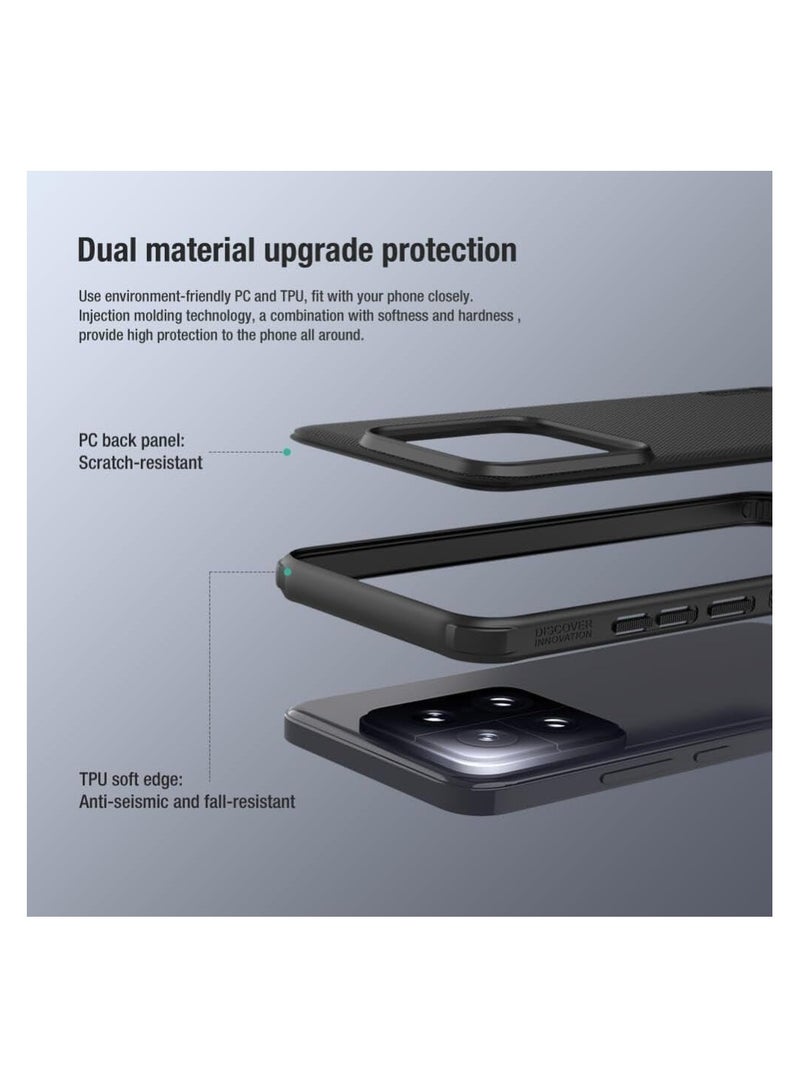 Aookay For Xiaomi 14 Pro 5G Phone Case, Frosted Shield Case, Slim Matte Anti-slip and Anti-scratch Protective Cover (Xiaomi 14 Pro 5G) - Image 2