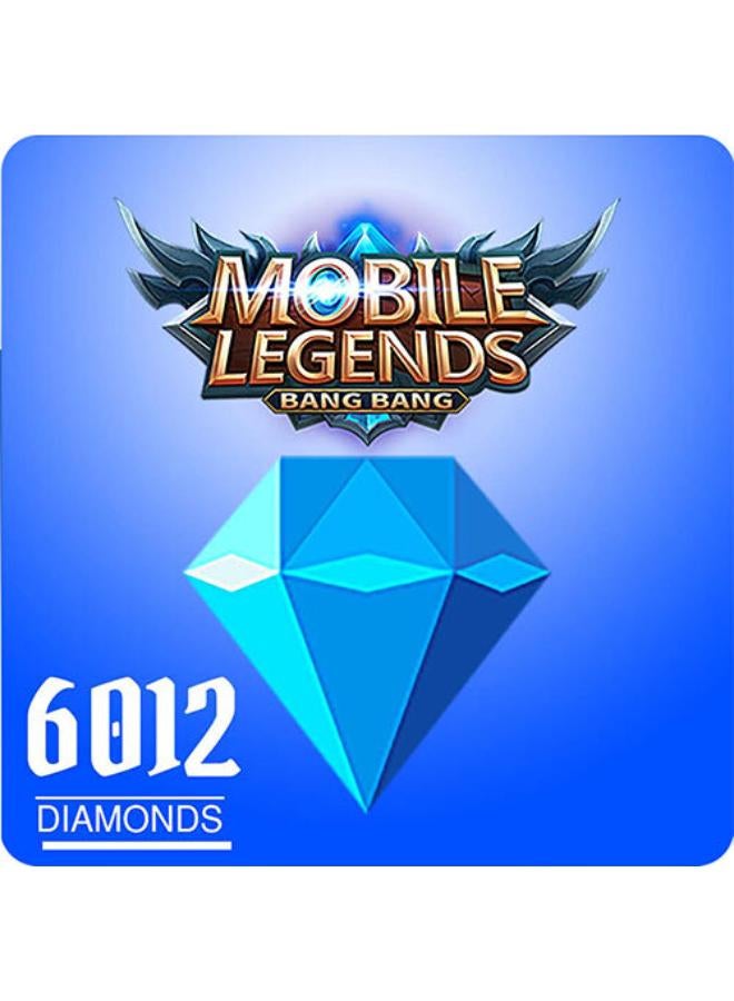 Global Mobile Legends 6012 Diamonds Gift Card