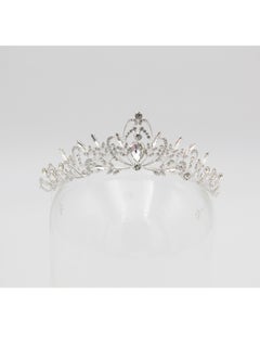 Ddaniela Amy Collection Faux white stones Crown Tiara