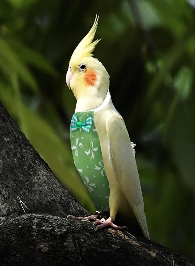 Flavizo 2Pcs Bird Diaper for Parrots - Reusable & Washable, Comfortable Fit, Mess-Free Protection Adjustable | Breathable | Cute Fruit Patterns | for Cockatiels & Parakeets | Easy to Use - Image 4