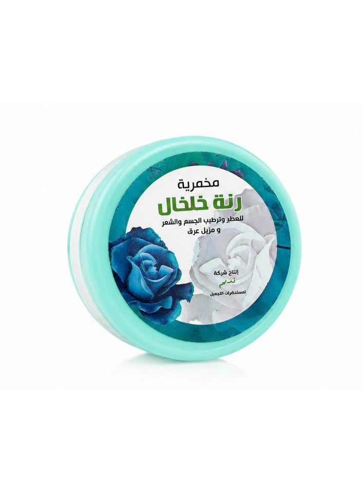 Ranna Khalkhal Body Perfumed Cream Hair & Body Moisturizing Mukhammaria Blue Rose Fragrance Long Lasting Fragrance - Image 1