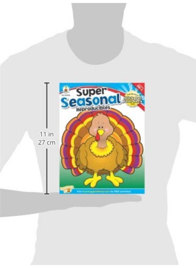 Super Seasonal Reproducibles, Grades PK - 1 (Stick Out Your Neck) - Image 2