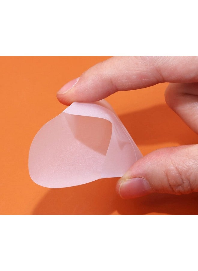 ONLYKXY 60Pcs White Translucent Paper Envelope Bag Mini Butter Paper Pouches Clear Glassine Gift Small Bag For Jewelry Ring Tag Photo Necklace Stud Earrings Accessories (4X4Cm/1.57X1.57Inch) - Image 3