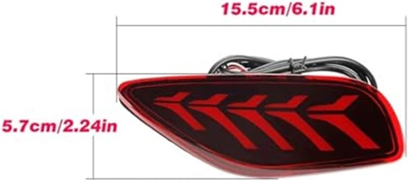 Wivplex Car Turn Signal Reflector Tail Light for Kia Seltos - Image 4