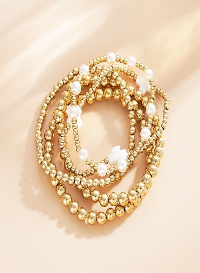 سوار مضاد للتآكل للنساء، إكسسوارات أنيقة للنساء، سوار سلسلة للارتداء اليومي، مناسب للعمل والحفلات، بتصميم قابل للتعديل ولمسة نهائية أنيقة (ذهبي) (أصفر) - Image 3