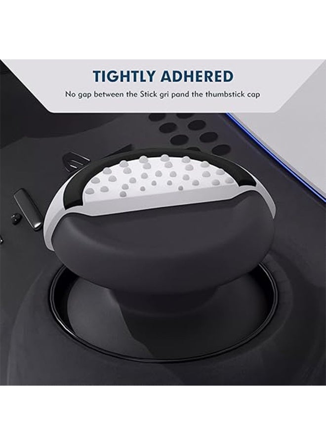 8 Pairs Controller Thumb Grips Replacement for ps4/ps5, Silicone Joystick Caps, Anti-Slip Anti-Scratch Thumb Grips Caps Cover Analog Stick for Ps5/Ps4 - Image 3