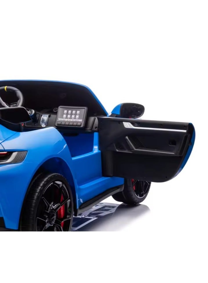 Porsche 911 Ride On 12V 4M Blue DK-P911 - Image 4