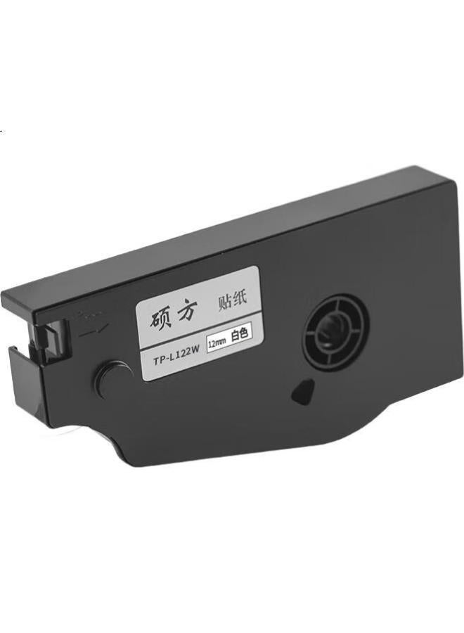 Shuofang Line Numbering Machine Sticker Tp70/Tp76/Tp80/Tp86, Numbering Machine, Coding Machine, Label Machine, Printing Adhesive Sticker, 12Mm White Tp-L122W - Image 2