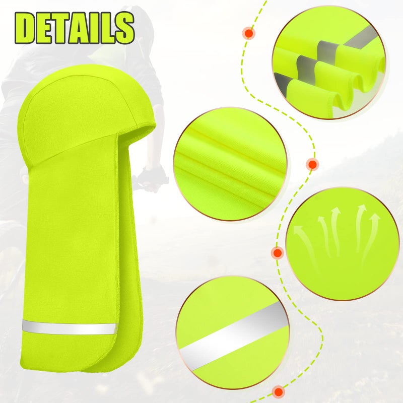 Loopeer 6 Pieces Hard Hat Sun Shade Cooling Skull Cap Neck Shade Sun Protector Skull Cap Liner for Men Women(Multiple Color) Multicoloured - Image 2