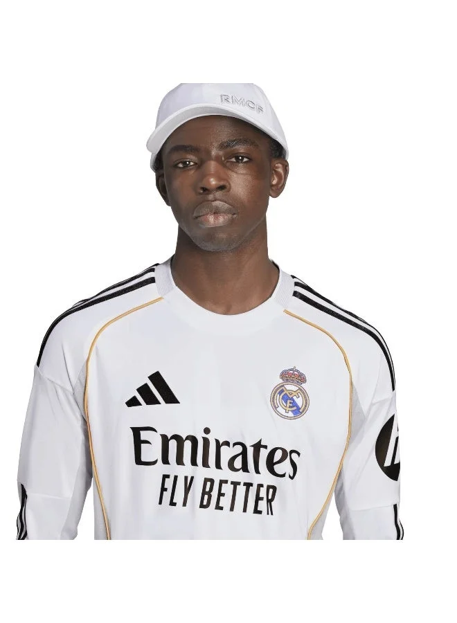 Adidas WHITE Real Madrid 25/26 Home Jersey Long Sleeve for Men | Best Price UAE