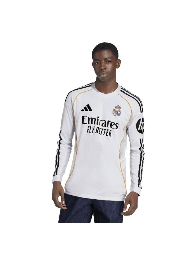 Adidas Real Madrid 25/26 Home Jersey Long Sleeve