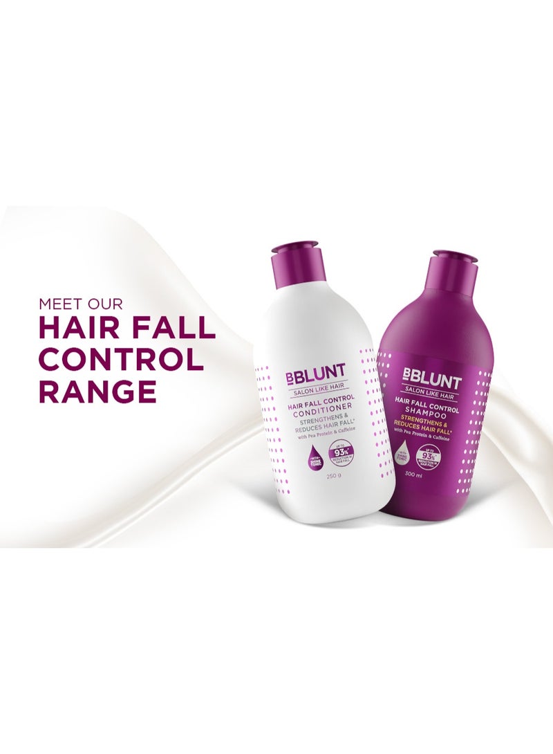BBLUNT Hair Fall Control Conditioner With Pea Protein & Caffeine For Hair Fall Control - 250 Grams - Image 4