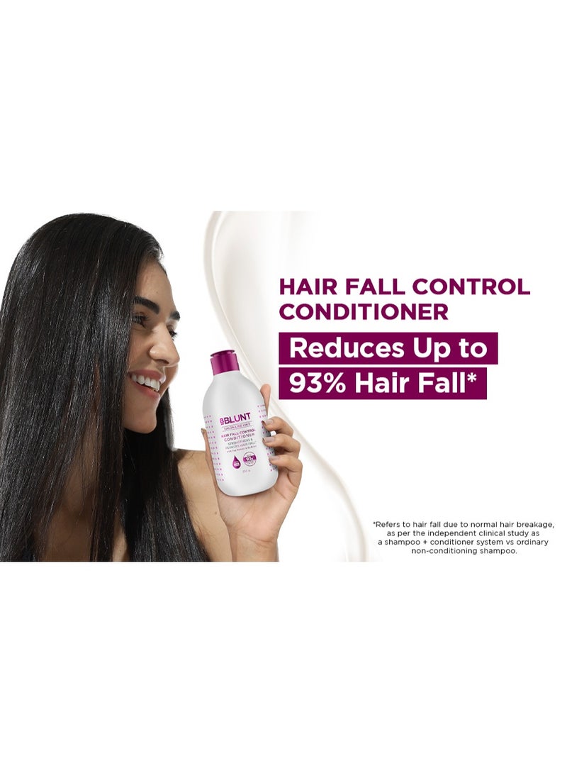 BBLUNT Hair Fall Control Conditioner With Pea Protein & Caffeine For Hair Fall Control - 250 Grams - Image 1