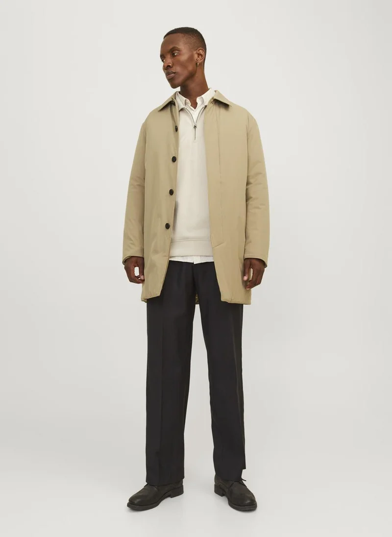JACK & JONES Jprblumarc Half Zip Through Collar Sweatshirts