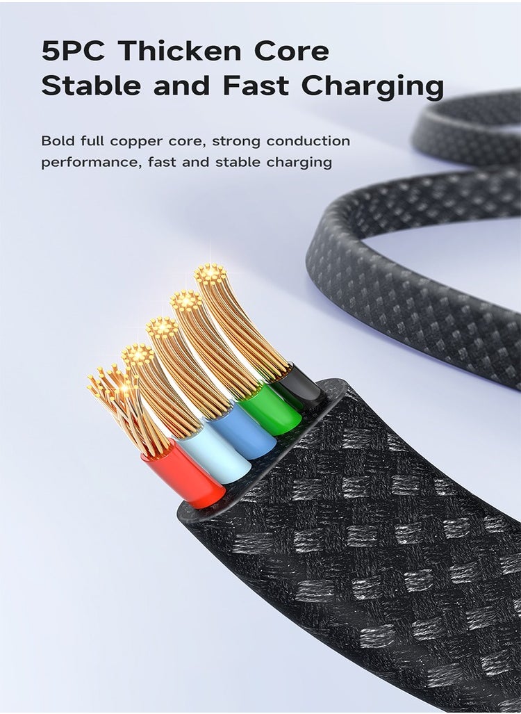 Mcdodo - LED Rhythm PD36W Type-C to Lightning Data Cable - Image 1