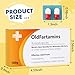 JULEASEL Funny Prank Pill Box 50th 60th 70th Birthday Gifts for Him Funny Birthday Gifts for Men Novelty Joke Gifts for Father Gag Pill Gifts for Men Christmas Gag Gifts OldFartamins - Image 4