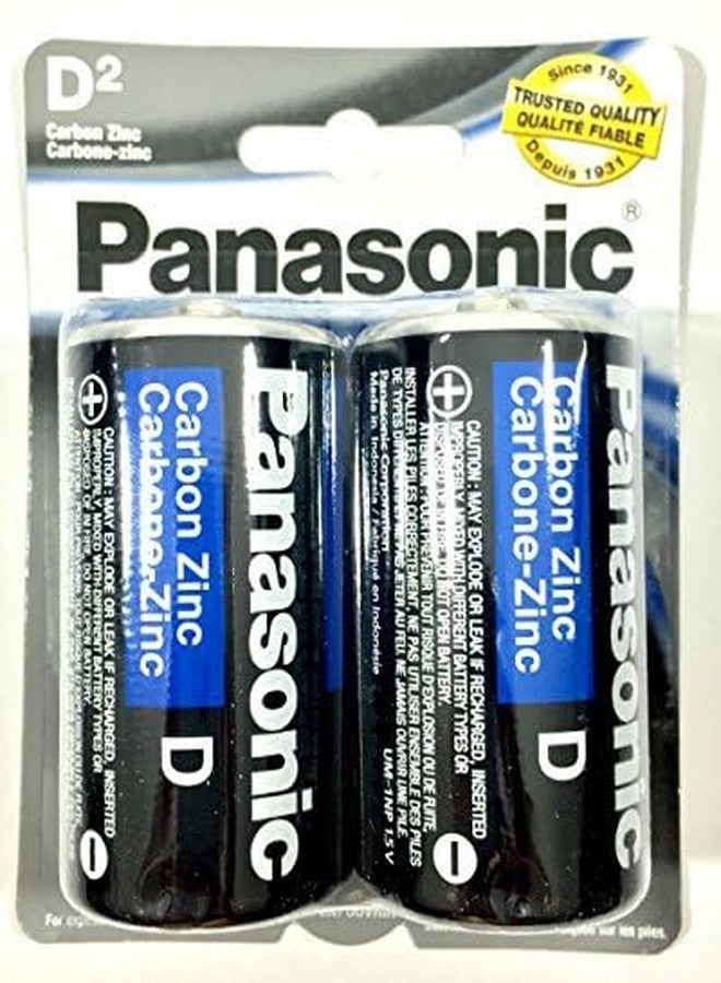 Panasonic 4Pc Size D Panasonic Batteries Super Heavy Duty Power Zinc Carbon - Image 2