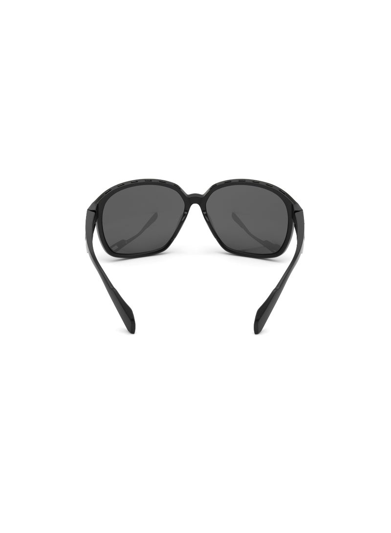 Adidas نظارات شمسية نسائية سوداء كاملة الإطار من أديداس - Image 4