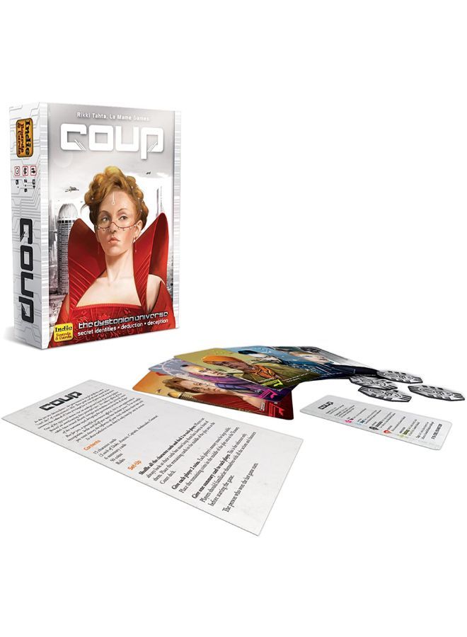 NIBEMINENT Coup Facedown Character Cards Card Game - Image 3