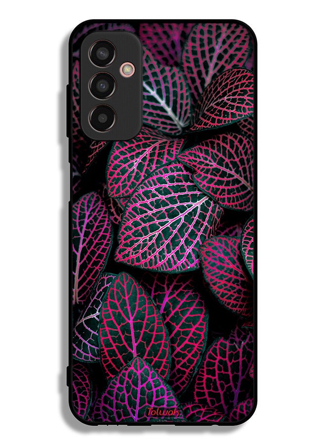 Tolwak Samsung Galaxy F13 Protective Case Cover Salja Leaves - Image 2