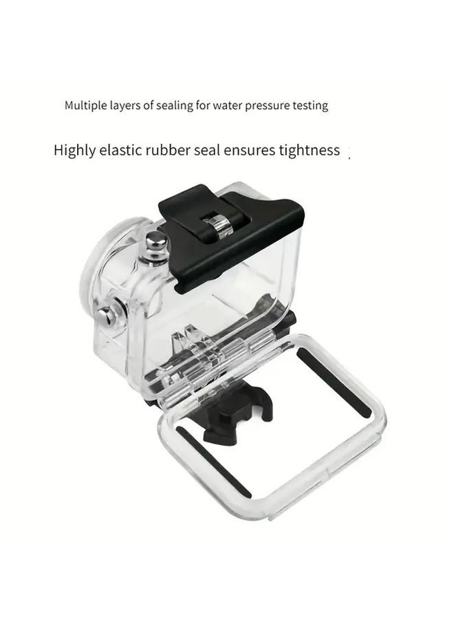 حافظة شفافة مقاومة للماء لـ DJI Osmo Action 3 و4 و5 برو - حماية للغوص العميق - Image 4