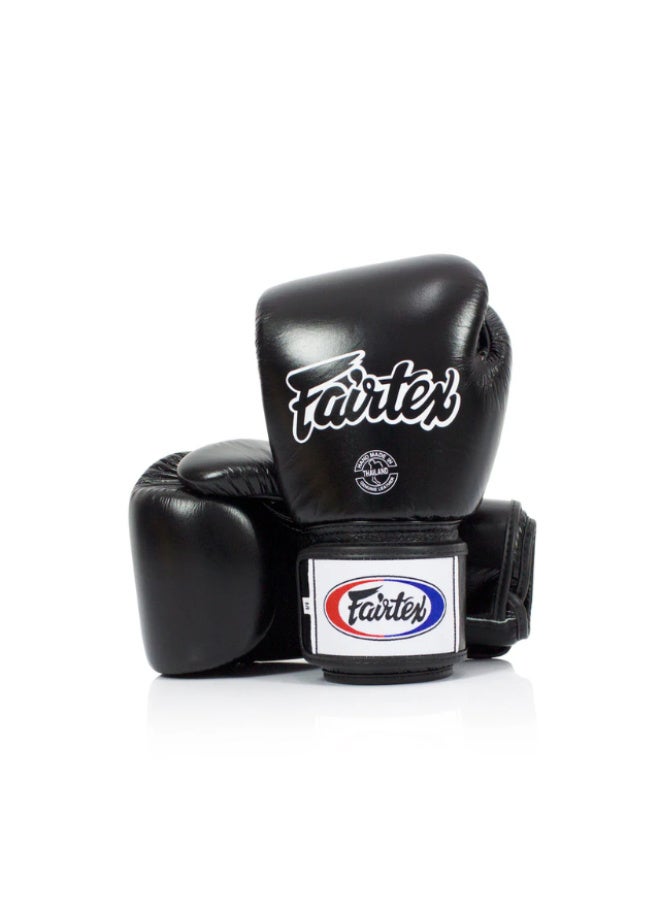 Fairtex BGV1 Universal Breathable Boxing Gloves – Black - Image 1