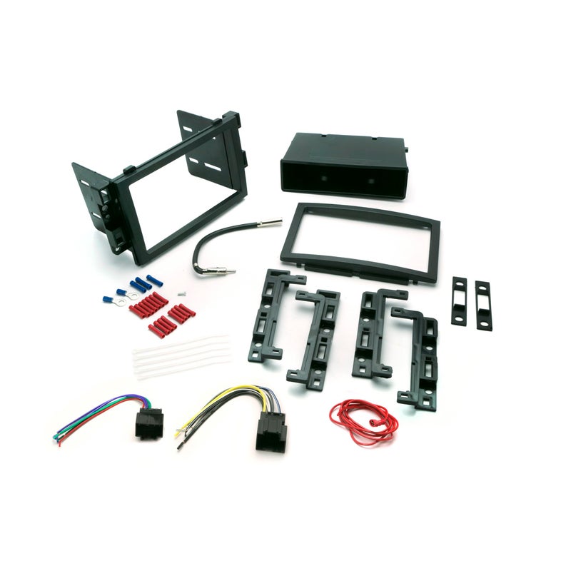 Scosche Install Centric ICGM10BN Compatible with Select GM 2005-16 LAN Double DIN Complete Basic Installation Solution for Installing an Aftermarket Stereo - Image 1