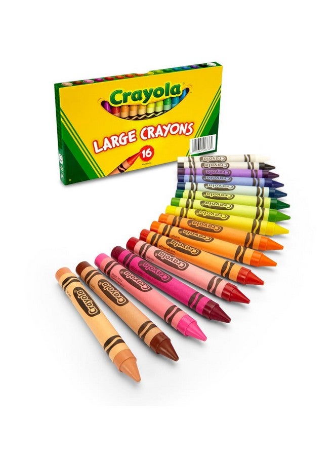 Crayola Large Crayons, Classic Colors, 16 Count - Image 5