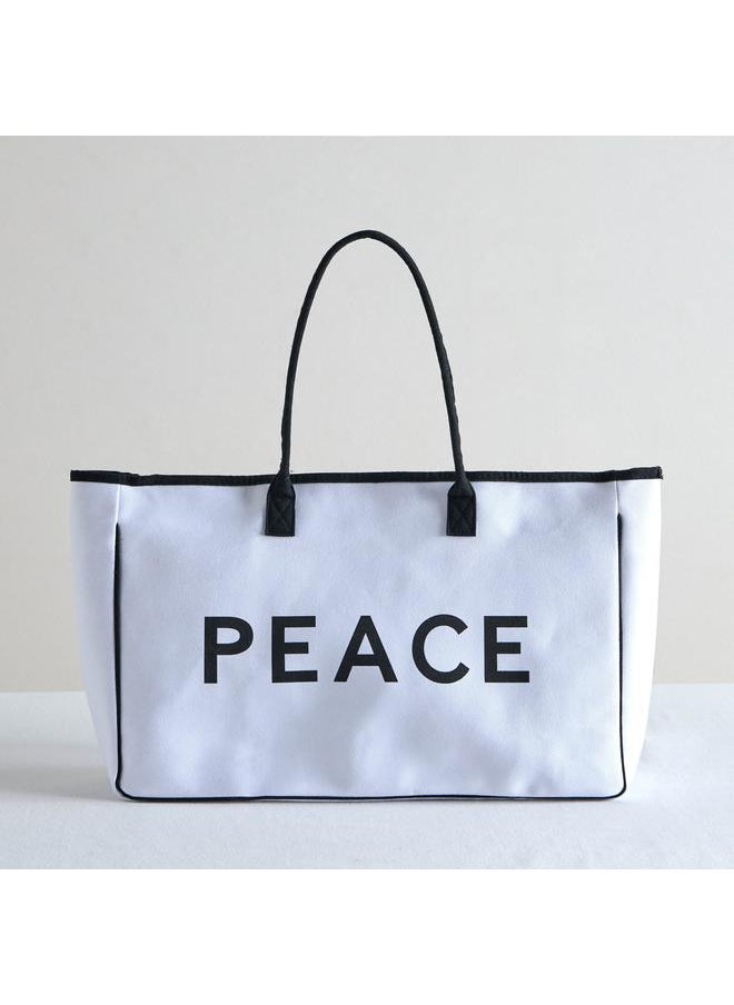 Home Box Fun Living Peace Tote Bag  - Image 1