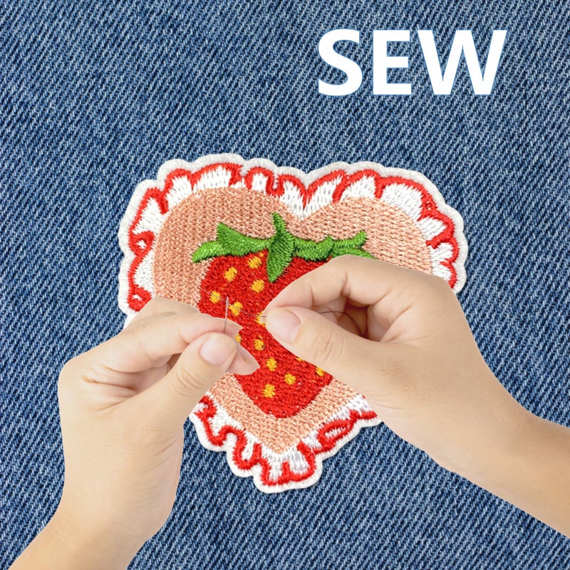 Cazzon Boho Girly Iron On Patches, Cute Embroidery Applique Patch, DIY Decorative Heat Press Patches for Jeans Jackets Clothing Backpacks Hats (Boho4 12 Pcs) - Image 4
