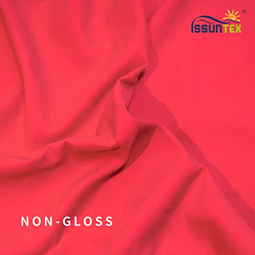 ISSUNTEX 6X9 ft Background Muslin Backdrop, Photo Studio, Collapsible High Density Screen for Video Photography and Television-Red - Image 5