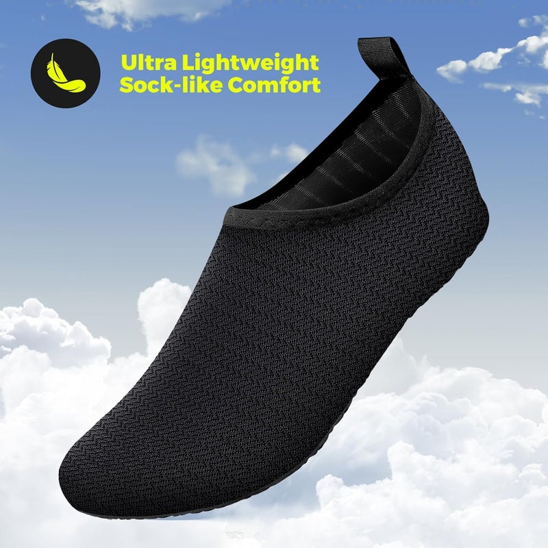 JOTO Water Shoes for Women Men Kids, Barefoot Quick-Dry Aqua Water Socks Slip-on Swim Beach Shoes for Snorkeling Surfing Kayaking Beach Walking Yoga - Image 5