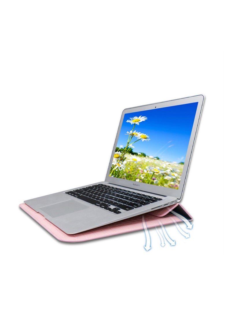 Crocodile Grain PU Leather Laptop Sleeve Case for 13 inch MacBook Pro and Air Models Stylish Durable Protection for 2022 M2 A2681 A2337 M1 A2179 A1932 - Image 2