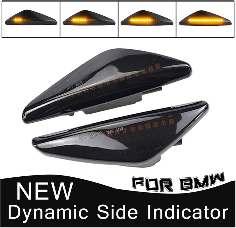 DEMULAX Dynamic Light Car Side Marker Lights for BMW - Image 4