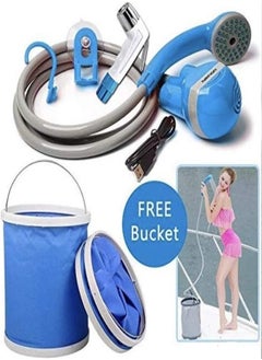 ZEESQUARE Shattaf Portable Travel Bidet Spray for indoor and outdoor With Bucket  - Image 5