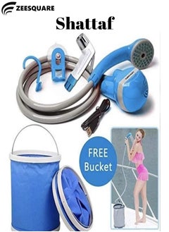 Shattaf Portable Travel Bidet Spray for indoor and outdoor With Bucket