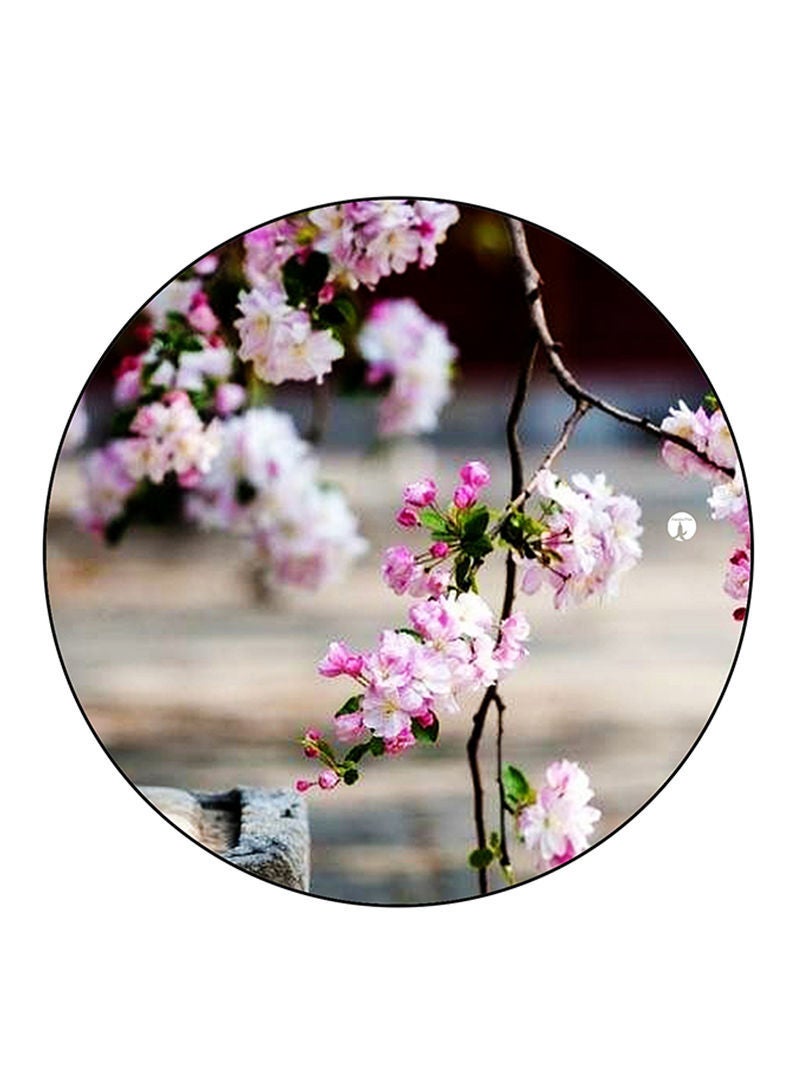 Flowers Printed Mouse Pad Multicolour
