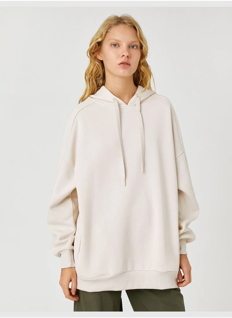KOTON Long Oversized Hoodie