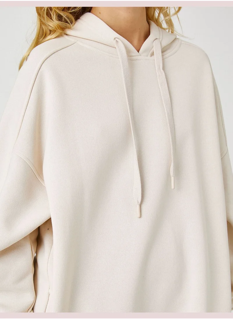 KOTON Long Oversized Hoodie